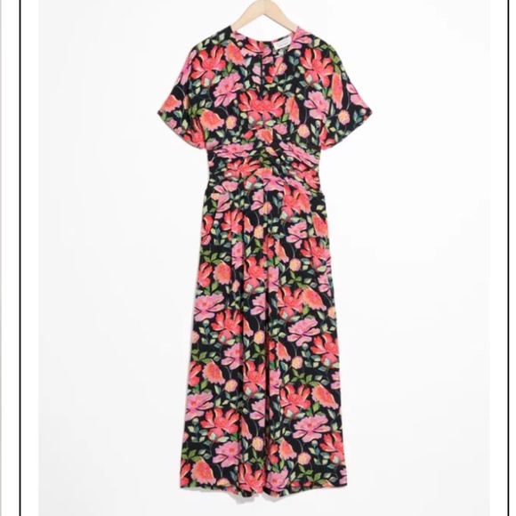 Other Stories Peony Print Jumpsuit - Picture 3 of 10